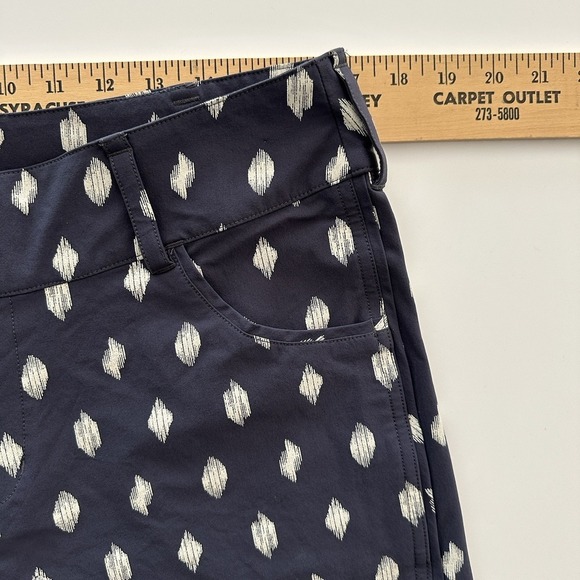 Wild Rye Shorts 12 Freel Mountain Bike Bermuda Geo Dot Blue Stretch 12 Inseam - Picture 7 of 10